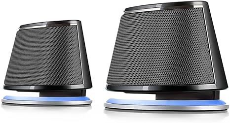 satechi dual sonic speaker 2.0 channel computer speakers