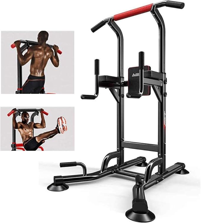 Power Tower Dip Station Bar Flexión De Brazos Aparatos para Hacer