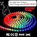 LED Light Strip Sync Music Light Strip 3.94FT 5V USB LED Strip IP65 Waterproof Dream Color Lights 5050 RGB Strip Kit with Controller Music Changing LED Strip Light by DotStone