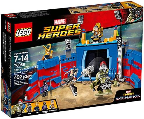 LEGO Marvel Super Heroes 2 series Tor vs Hulk Arena Battle (76088) 492pcs