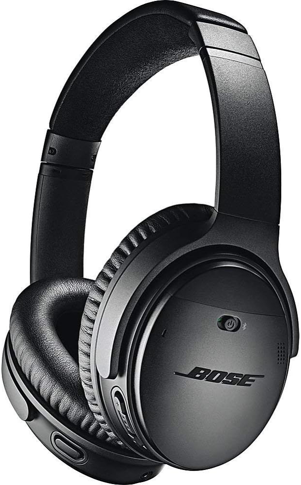 Bose QuietComfort 35 (Series II) Wireless Headphones, Noise Cancelling with Amazon Alexa - Black