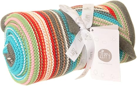 colourful baby blanket