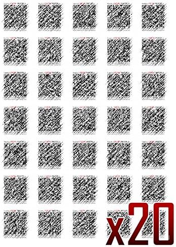 Vocal Recall Pre-printed Codes