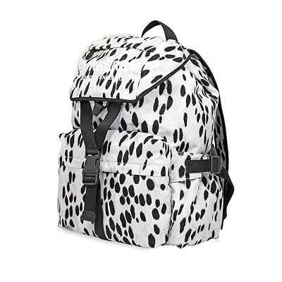 Like New Authentic Burberry Logo and Dalmatian Nylon Backpack BURBERRY Logo And Dalmatian Print Nylon Backpack | endource main image 4