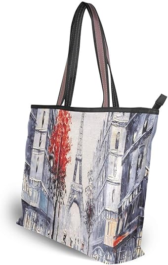 Mnsruu Large Tote Bag Shoulder Bag Ea Cau E I Oͽ ޥe A E I Ae Schiller Town Arts Oil Paint Travel Totes Luggage Travel Gear Intunedrinks Com