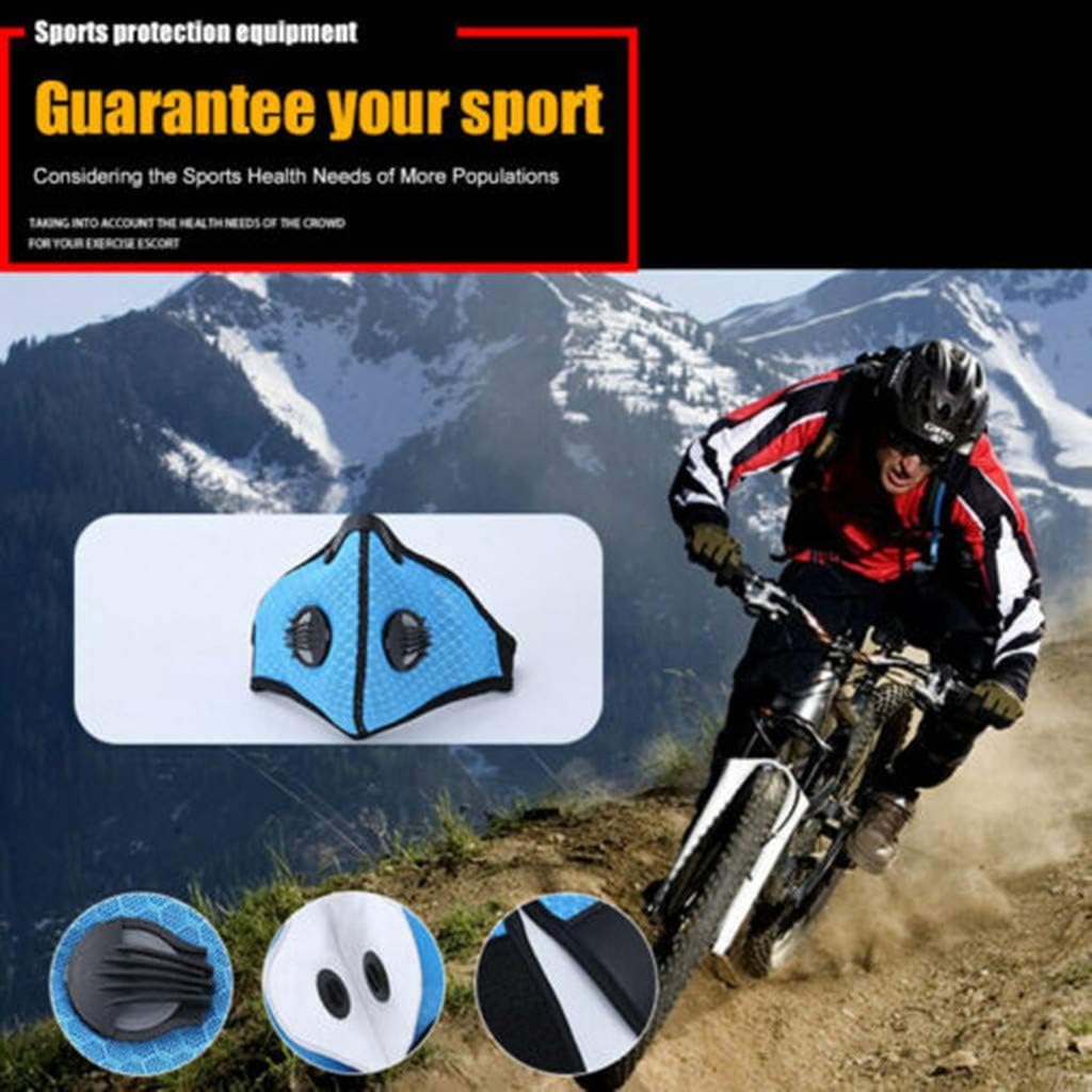 SEXYTOP N95 Dust mäsk - Anti Air Pollution Smoke mäsk Reusable Face mäsk,PM2.5 Air Filter mäsk, Breathing Valve mäsk Mouth Cover mäsk Dustproof Safety mäsk Respirator Windproof for Bicycle Skiing