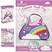 Cleververse Unicorn Plush Toy Sewing Kit for Girls - Craft Stuffed Plush Gift