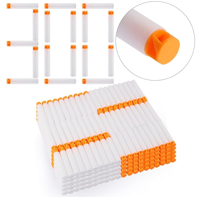 DUS 300er Pfeile Darts für Nerf Elite/Nerf Modulus/Nerf Zombie/ Nerf Accustrike/Nerf Rebelle
