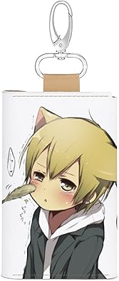 Amazon Nanagoten デュラララ キーホルダー メンズ キーケース Pu レザー 6連 三つ折り スマートキーケース カードケース レディース 人気 多機能 小銭入れ カラビナ付き 高級感 持ち運び便利 かわいい アニメ デュラララグッズ 男女兼用 ギフト Nanagoten キーケース