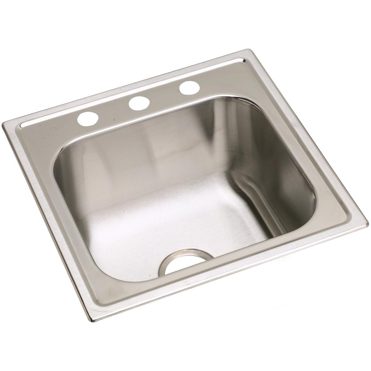 Dayton DPC12020101 Single Bowl Top Mount Stainless Steel Laundry Sink