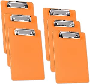 Acrimet Portapapeles Tamaño Memo A5 (23,5 cm x 16) con Clip Metálico