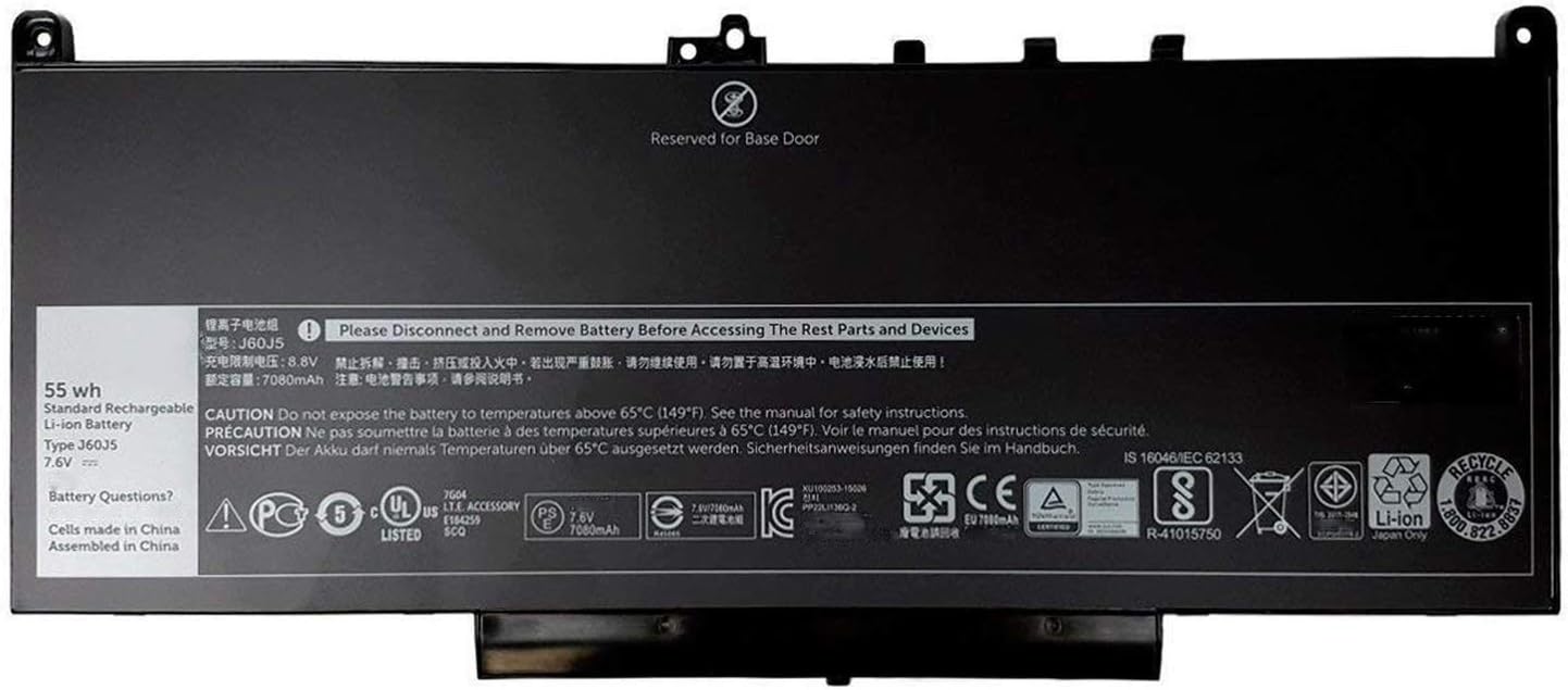 Hubei J60j5 Laptop Battery Replacement For Dell Amazon Co Uk Electronics