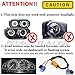 H1 Bright Chip LED 42-SMD Canbus Hyper White 6000K Headlight Light Bulb (High Beam) 12V Stock OEM Xenon Lamp US Seller