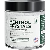 Northwood Sauna - Sauna Menthol Crystals - 100% Pure &amp; Natural - Cooling Aromatherapy Scent &amp; Ice Sensation - 4 Ounces