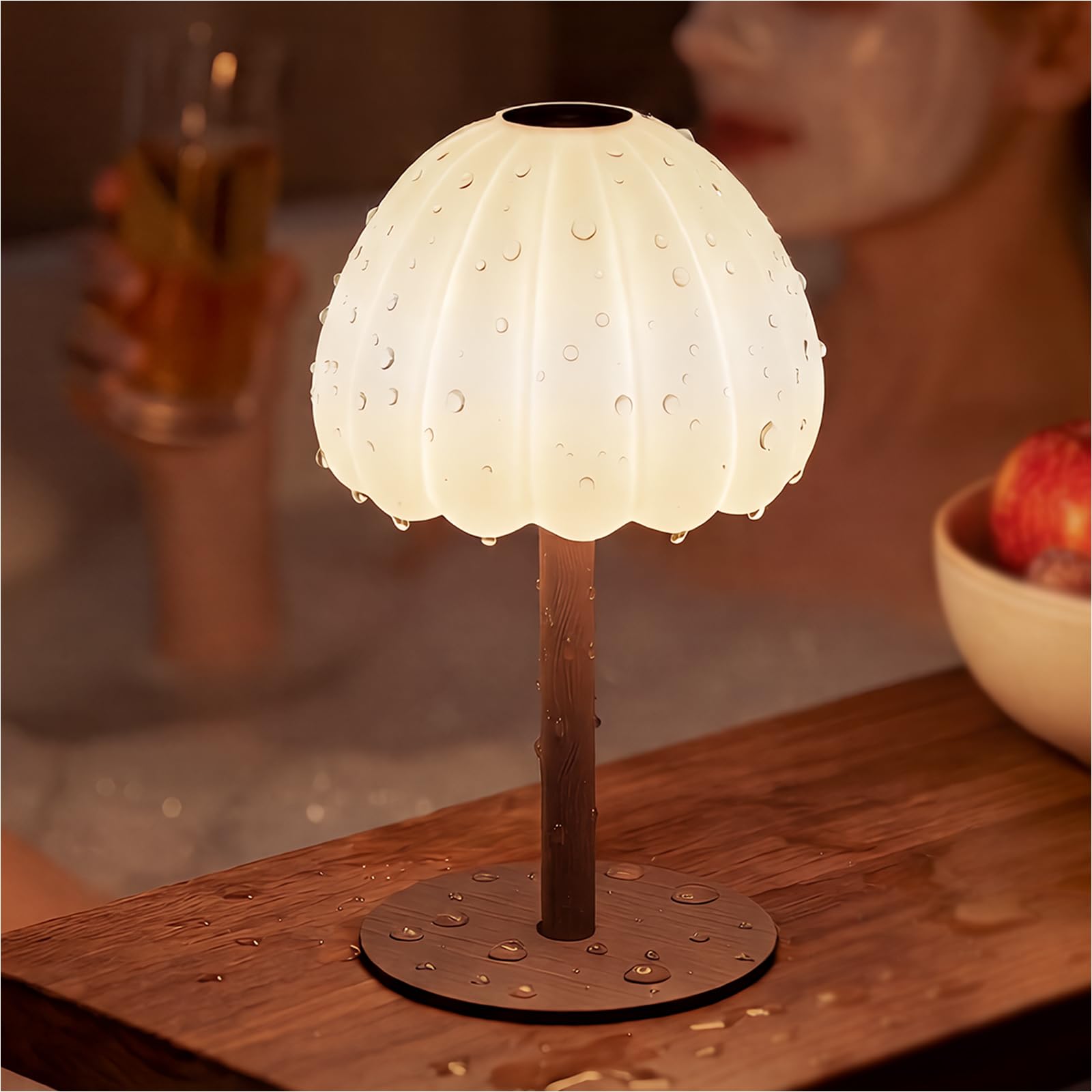Photo 1 of ***MISSING PARTS***
Hifree Rechargeable Waterproof Shower Lamp, IP65 Cordless Touch Dimmable Small Desk Light for Inside Shower, 4500mAh Battery Operated Color Changing Table Lamp for Bathroom, Bedroom, Outdoor