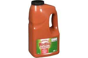 Frank's RedHot Sriracha Chili Sauce, 1.89 L - Sriracha Chili Hot Sauce, Perfect on Wings, Pizza, Ribs, Burgers and More