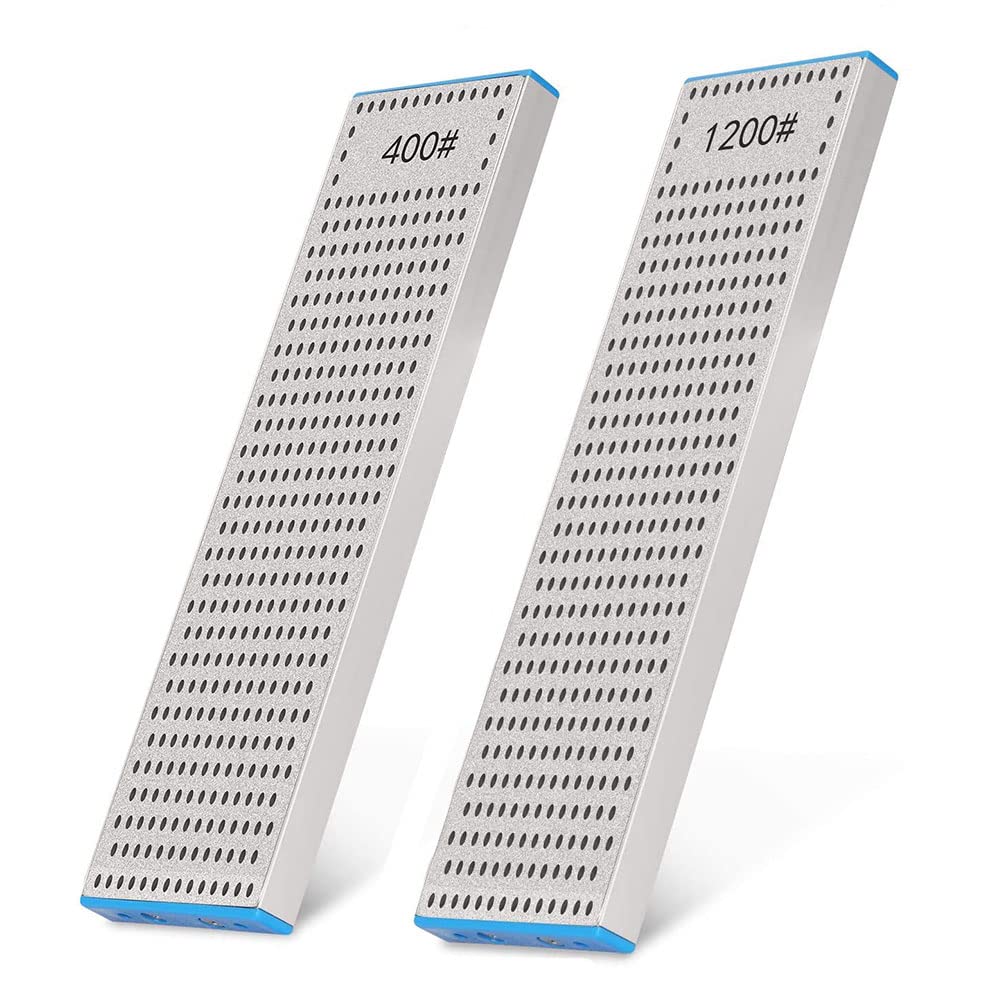 Diamond Flattening Stone Lapping Plate Double-Sided (400&1200) Grit Diamond Sharpening Plate Fixing Stone Flattener