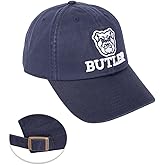 Desert Cactus Butler University Baseball Hat Bulldogs BU Brimmed Embroidered Hats Cap Adjustable Cloth Strap Adult (Style 2) Blue