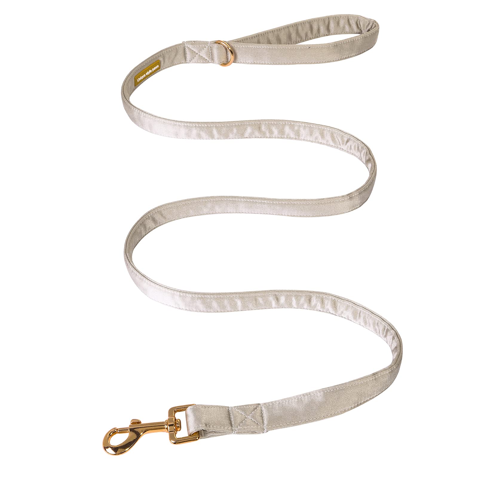 Unique style paws Silk Dog Leash Durable Dog Leashes with Welded D-ring Comfortable Handle for small Medium Large Dogs — image 1