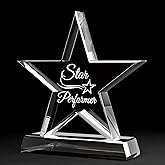 Wesiti Employee Appreciation Thank You Gift Awards Recognition Crystal Trophy Awards 5.1" Team Gifts for Employees Appreciation Gift for Coworkers Teachers Students Women Students