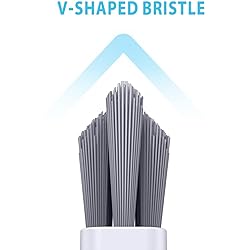 Lumkew Grout Cleaner Brush V Shape, Stiff Grout