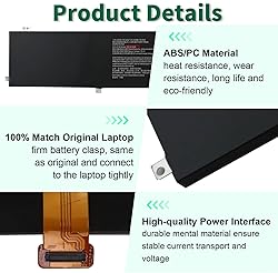 DMKAOLLK 80Wh RC30-0248 Battery Replacement for