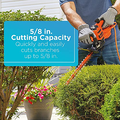BLACK+DECKER Electric Hedge Trimmer, 17Inch (BEHT150) Pricepulse