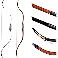 PMZ Archery Recurve Bow - Traditional Korean Bow for Right/Left Hand, Suitable for Hunting or Beginner Adults and Teenagers