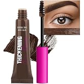 Tinted Eyebrow Gel, Thickening Brow Glue Mascara for Fuller Brows,Espresso | Smudge-Proof, Transfer-Proof, Hair-Like Fibers, Natural Finish, Strong Hold