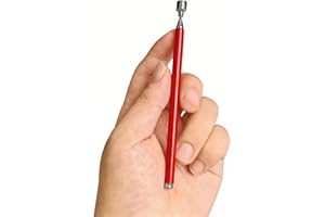 1PCS Magnetic Pickup Tool Durable Metal, Polished Finish, Magnet for Easy Retrieval of Iron Objects, Ideal for Metal Surfaces