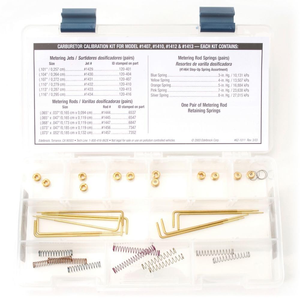 Photo 1 of Edelbrock 1480 Performer Series Carburetor Calibration Kit