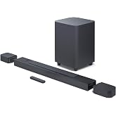 JBL Bar 800-5.1.2-Channel soundbar with Detachable Surround Speakers and Dolby Atmos&reg;, 10&rdquo; Wireless subwoofer, Built-in Wi-Fi with AirPlay, Alexa Multi-Room Music and Chromecast (Black)