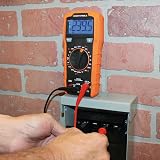 Klein Tools MM325 Digital Multimeter 600V AC/DC Voltage Tester Battery view 9