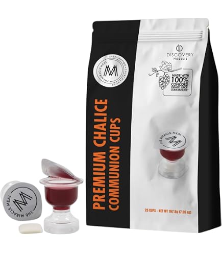 thumbnail image 2 of Discovery Products Pre-filled Communion Cups & Wafers – Box Of 100 Made In USA 2 of 5