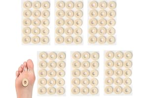 LALOCAPEYO 90pcs Corn Cushions, Self-Stick Adhesive Foot Care Cushions to Pad and Protect Corns,Soft Sticky Men and Women' s 