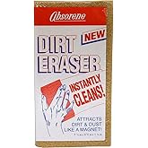 Absorene Dirt Eraser Sponge, Small Dry Cleaning Sponge for Dirt, Dust &amp; Surface Cleaning, 6 x 3 x 3/4 Inch