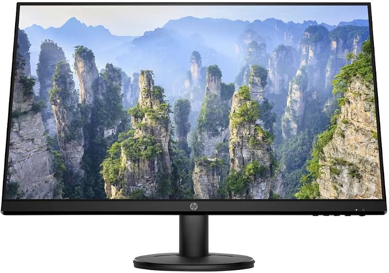 HP V27i 27 inch Full HD 1920x1080 LCD Monitor Black 5ms 60Hz