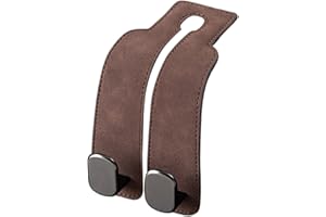 ciopswslk Tough and Durable Car Interior Seat Backrest Hook for Hanging Suede Multifunctional Car Rear Seat Forphone Holder B
