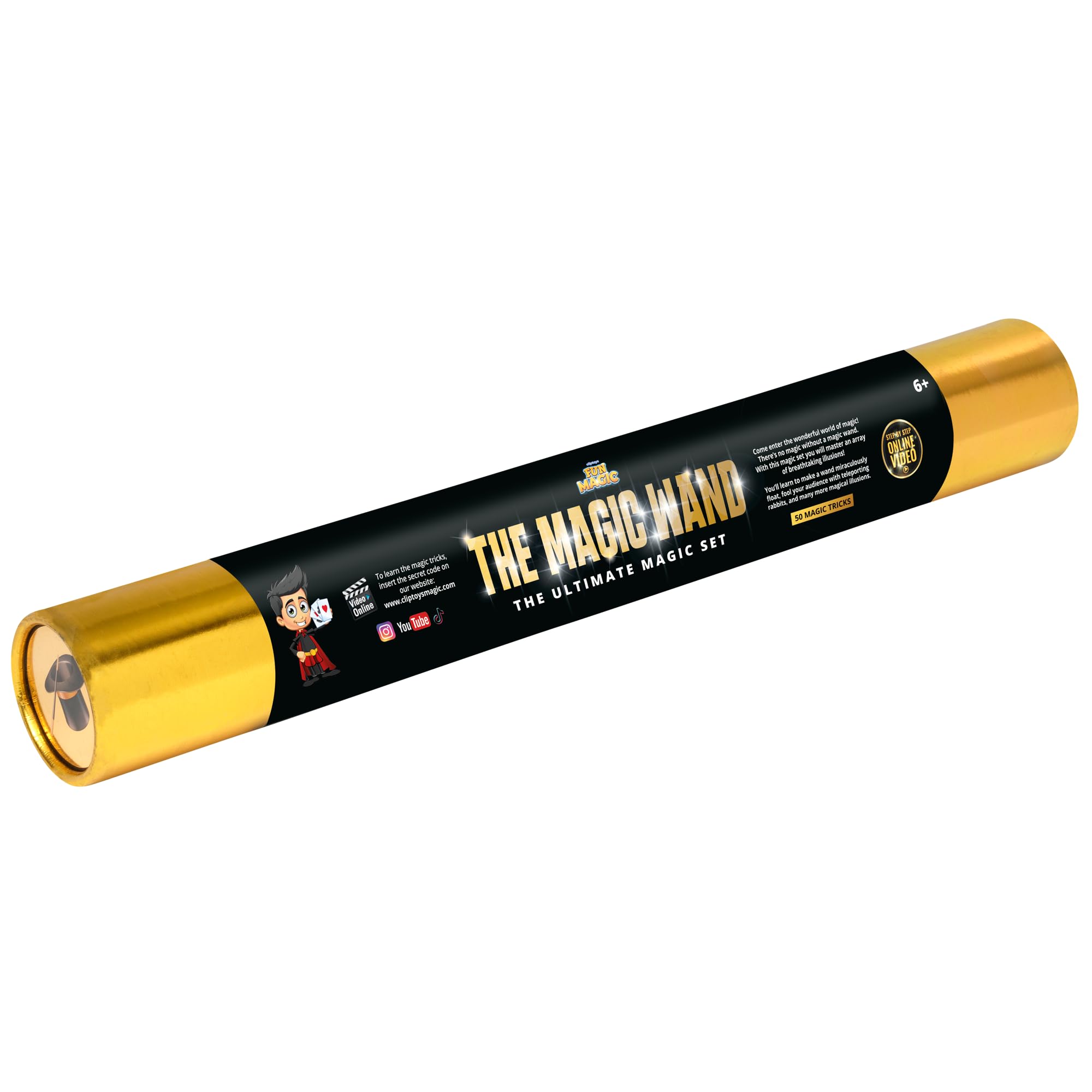 Peterkin | The Magic Wand | The Ultimate Magic Set | 50 Tricks | Magic Tricks Toys and Games | Ages 6+