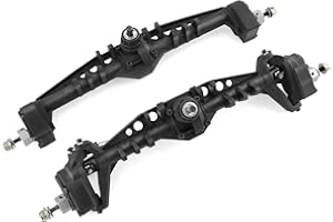 REDSPIDER Front and Rear Plastic Currie F9 Portal Axle Complete ， for Axial Capra UTB10 1.9 UTB 1/10 rc Crawler axles ﻿ (Front+Behind)