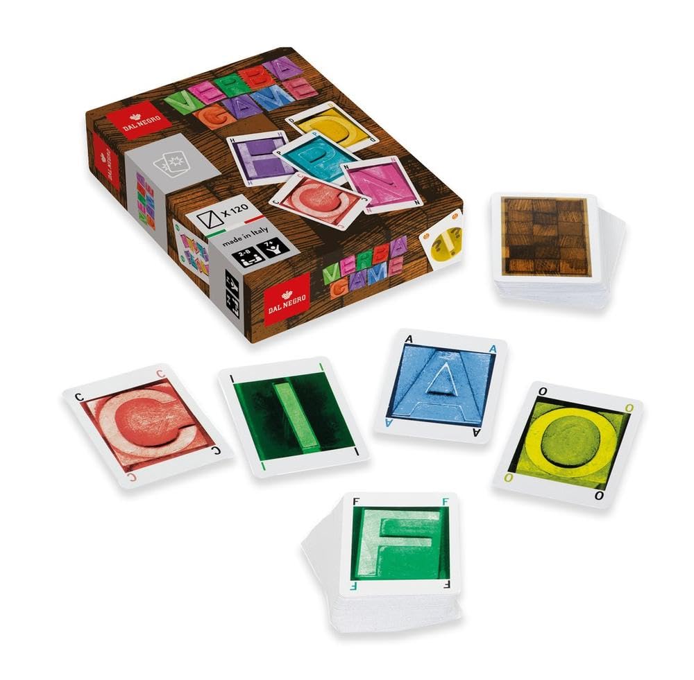 Dal Negro 53366 Verba Game Set – Table (Italian Version)