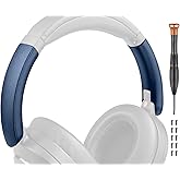 SOULWIT Headband Side Cover Slider Outer & Inner for Sony WH-XB910, XB910N Extra Bass Noise Cancelling Headphones(Do Not Fit WH-XB900N), Replacement Head Band Repair Part Accessories Kit - Blue