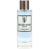 Diane Castel Silver Wolf - Woody Citrus Fragrance - Cologne for Men - Perfume for Men - Top Notes of Elemi, Bergamot, and Mandarin - 3.3 oz