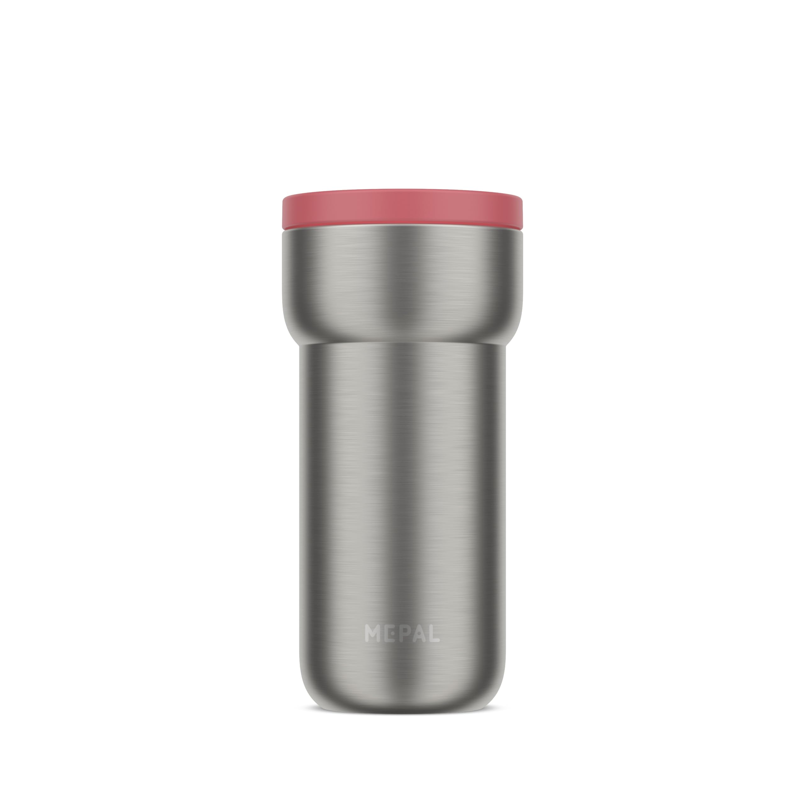 Mepal - Isolierbecher Ellipse - 4 Stunden heiß & 8 Stunden kalt - Thermobecher für Unterwegs - Geeignet als Tee & Kaffeetasse zum Mitnehmen - Passt in alle Becherhalter - 375 ml - Vivid mauve