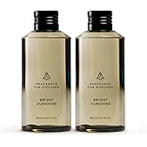 AromaPlan Hotel Scents Bright Sunshine 5 Fl Oz (2 Pack), Luxury Aroma & Hotel Fragrance Diffuser Oil- Hotel Diffuser Oil for Aromatherapy- USA Made, Bigger Bottle, Bolder Aroma & Longer Lasting