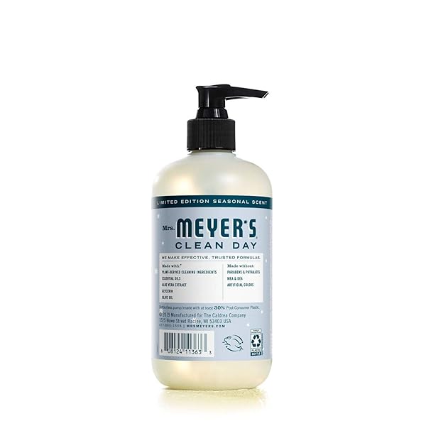 MRS. MEYER’S CLEAN DAY HAND SOAP, SNOWDROP SCENT, 12.5 FL OZ BOTTLE