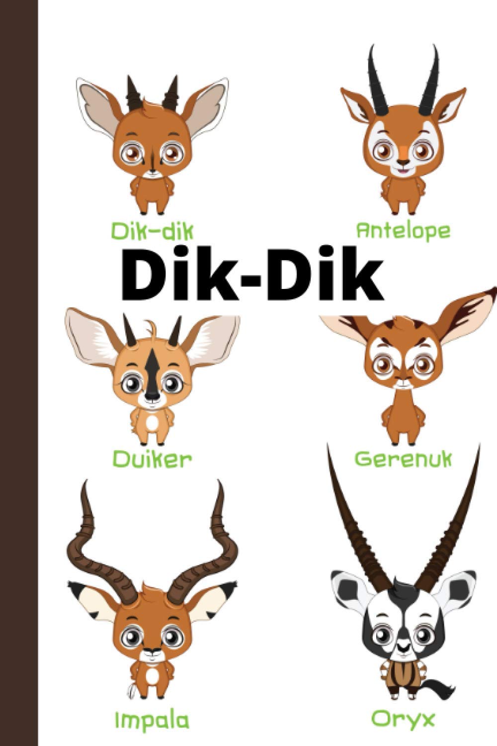 Naughty Notebook - Dik-Dik: Yankee Swap Under 25, Funny Notebooks College Ruled, White Elephant Gifts For Adults, 6x9 Notebook Journal