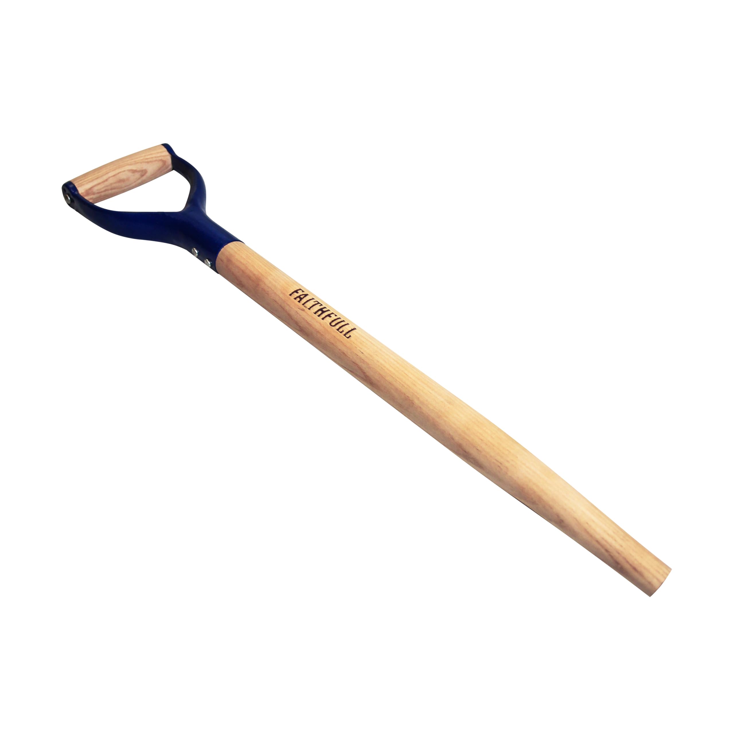 Faithfull Replacement MYD Handle Bent Taper Ash Wood 71cm (28in) Spades, Forks, and Shovel Handle
