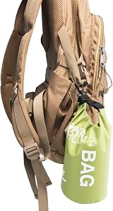 Uncle Paul 5L Boat Dry Bag Green Waterproof Floating for Kayaking Boating view 8