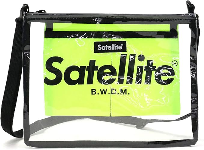 Amazon Co Jp サテライト Satellite サコッシュ Basic Sacoche ベーシックサコッシュ Clearlime スポーツ アウトドア